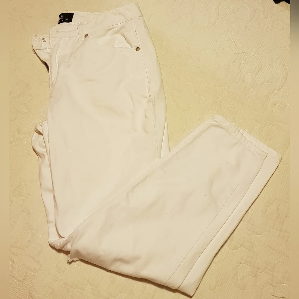 Dotti Denim white ripped jeans 10 - Picture 2 of 10